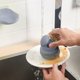 thumbnail image 5 of Astronaut Press Liquid Pot Brush Kitchen Pot Brush Artifact Hydraulic Pot Brush Non Stick Oil Dishwashing BrushFeatures:Quantity: 1 pieceColor: White,Brown,Gray,GreenMaterial: PlasticProduct size:, 5 of 6