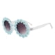 thumbnail image 1 of Gafas de sol retro de margaritas para mujer, gafas de sol redondas de flores para festivales de discoteca, 1 of 5