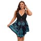 thumbnail image 5 of Bañador Tankini Aolina Talla Plus 2025 Tummy Control Verde, 5 of 7
