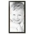 thumbnail image 2 of ArtToFrames 22" x 45" Honors Black with Gold Picture Frame, 22x45 inch Black Wood Poster Frame (WOM-5158), 2 of 7