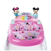 Bright Starts Disney Baby Minnie Mouse Baby Walker with Activity Station - Stars & Smiles