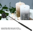 thumbnail image 4 of Candle Wick Snuffer Stainless Steel Wick Flame Snuffer Vintage Extinguisher with Long Handle Black, 4 of 8