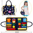 thumbnail image 3 of Tablero Ocupado Portátil, Juguete Educativo, Juguete Portátil Para La Primera Infancia, Tablero De Aprendizaje, Herramientas Educativas Para Niños, Juguetes Y Regalos Methold BA001067-00, 3 of 6