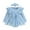 Blue, variant on Zanarzt Long Sleeve Dresses for Girls Baby Girl Romper Dress Baby Dress Romper Flowers Lace Fall Spring Festival Clothes with Headband Purple,3-6 Months