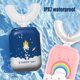 thumbnail image 5 of Cepillo de dientes eléctrico recargable para bebés en forma de U Diseño de dibujos animados Portátil 5 niveles Herramienta de limpieza de dientes sónicos Suministros para el cuidado de la boca Tipo 1 Eigraketly CE001596-01B, 5 of 7