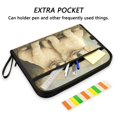 thumbnail image 2 of Organ Folder 14.2 x 0.8 x 10.6 Inches 13 Separate Pockets A4 Size Documents Folder A Sort Storage File Manager For The Home Office Two White Dogs, 2 of 7