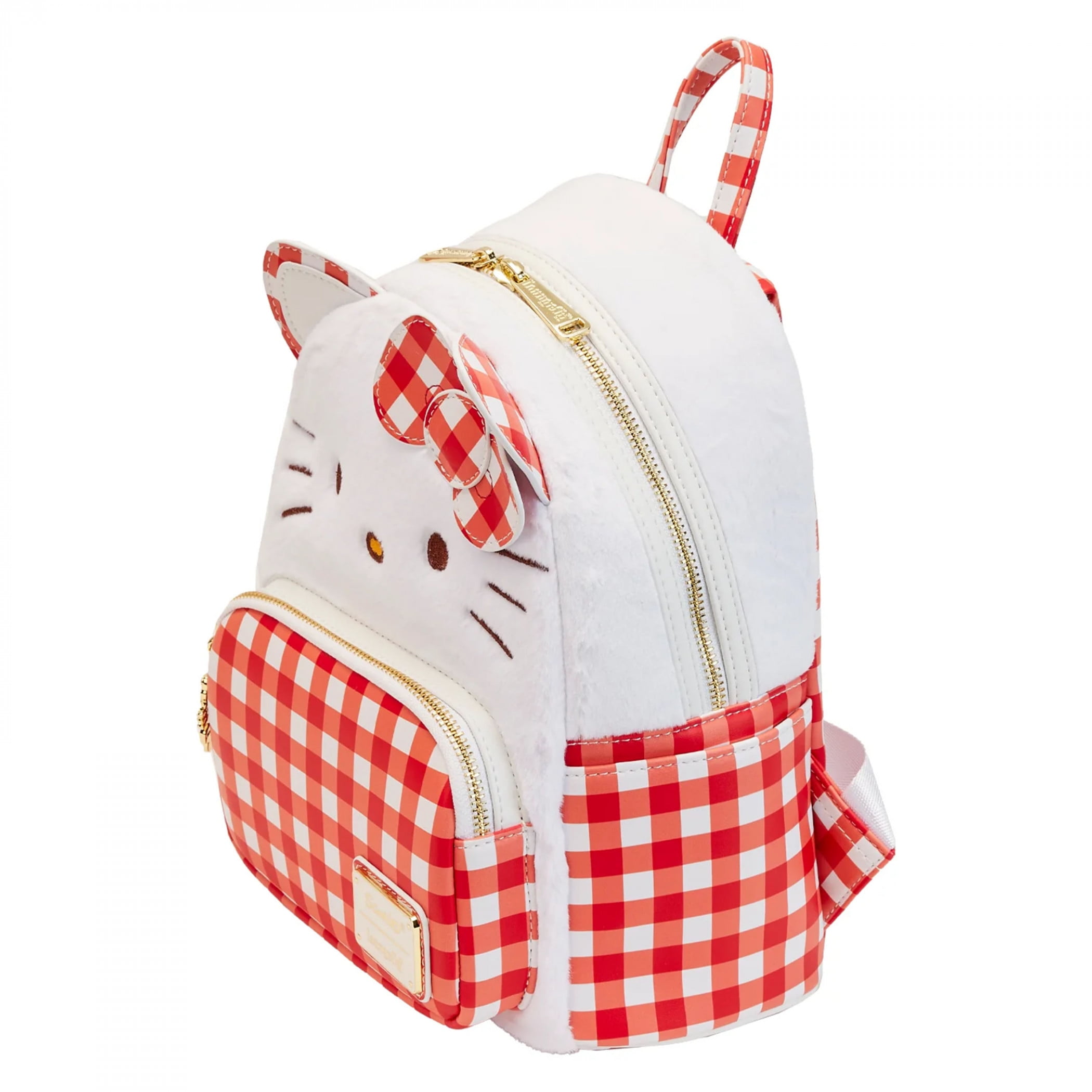 Hello Kitty 885498 Sanrio Gingham Cosplay Mini Backpack by Loungefly
