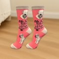 thumbnail image 3 of E&S Pets Soft Coated Wheaten Terrier Socks - Life is Better Socks for Pet Lovers - Cute Unisex Socks - One Size Fits Most, 3 of 3