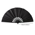 thumbnail image 5 of Harmtty Premium Folding Fan for Dance Performances, Large Handheld Cooling Fan with Durable Plastic Design, Portable Lightweight Fan for Raves, Weddings, and Outdoor Events, 5 of 7