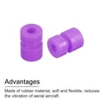 thumbnail image 4 of Unique Bargains 24Pack RC Anti Vibration Rubber Balls for F4 Flight Controller M2x6.6mm Purple, 4 of 6
