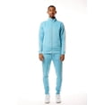 thumbnail image 3 of Rebel Minds Men Stacked Track Pants (Light Blue), 3 of 7