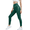 Green, variant on Lentta Streamlined Workout Leggings for Women High Waist Tummy Control Sculpting Gym Yoga Pants