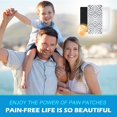 thumbnail image 2 of SKAYAH Pain Relief Patches 3.03" Ã? 6.30", Reusable Pain Patches Includes 3 Adhesives, 1 Patch & 1 Carry Bag, Relief Muscle Soreness, Knee, Foot, Shoulder, Neck, Back Pain P, 2 of 6