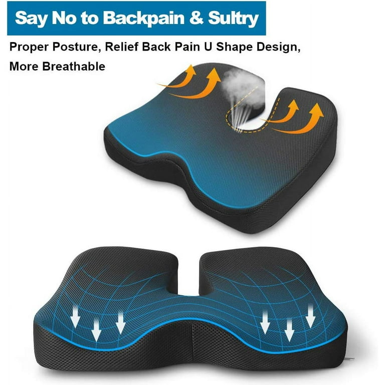 Office Chair Cushions for Sciatica & Tailbone Pain. – DEBIK