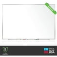thumbnail image 2 of Ghent 48.5" x 48.5" Silver Aluminum Frame Non-Magnetic Whiteboard, 2 of 4