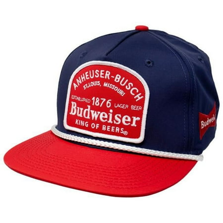 Budweiser Budweiser Red & Blue Vintage Patch Snapback