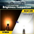 thumbnail image 3 of Alla Lighting WT21W LED Bulbs, Super Bright Back-Up Reveres Lights Bulbs Backup Light Replacement 12V 6000K Xenon White for 2021- Ford F150 2022- Maverick, 3 of 10