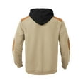 thumbnail image 3 of WILLBEST Sudadera con Capucha y Estampado A Cuadros para Hombre, con Bolsillo Frontal, para Deportes Al Aire Libre y Uso Diario En Otoño e Invierno. Grande, 3 of 5