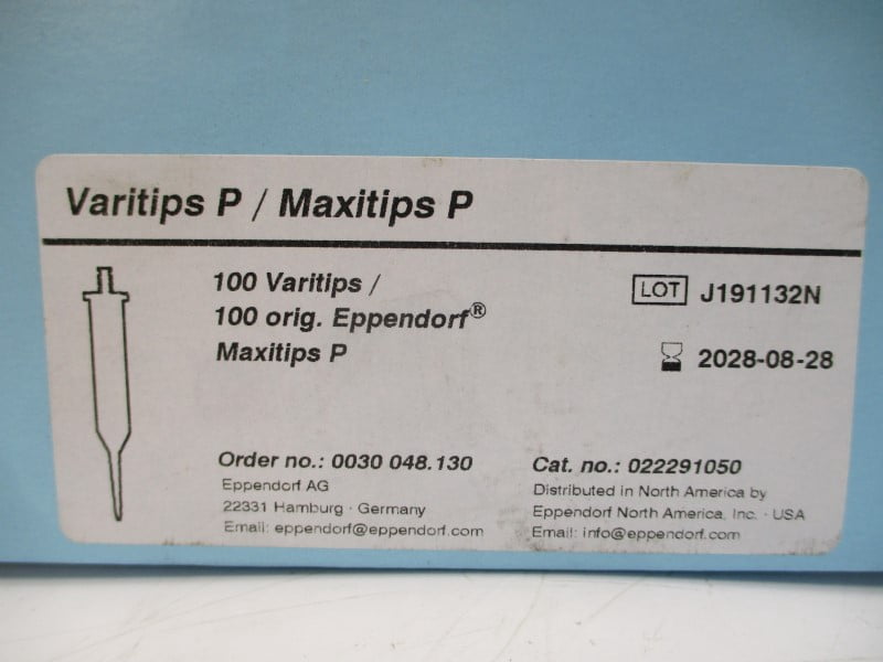 EPPENDORF 022291050 (PKG OF 100) NSMP