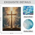 thumbnail image 3 of Diamond Art Kits for Adults - 5d Sunlit Cross With S And Diamond Painting for Adults, Diamond Art for Adults Beginners, Diamond Painting Kits for Adults for Home Wall Decor, 3 of 7