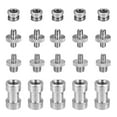 thumbnail image 1 of 1/4"-20 to 3/8"-16 Threaded Screw Adapter Converter Female Spigot Reducer Bushing Screw Mount Set for Camera Tripod Monopod Ballhead Flash Light Stand Shoulder Rig, 1 of 4