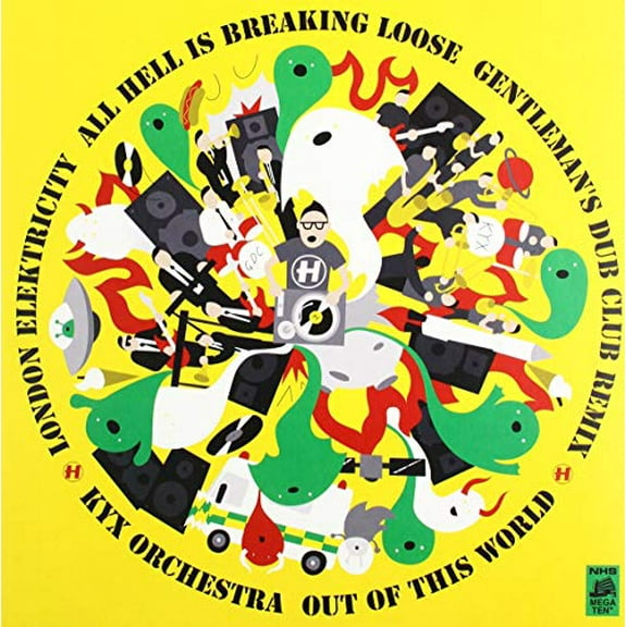 London Elektricity All Hell Is Breaking Loose (Gentleman's Dub Club Remix) (Vinyl Record)