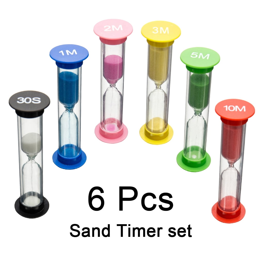 3 ... Lonnom Sand Timer Set 3 Pack Colorful Sandglass Hourglass Sand Clock 1 