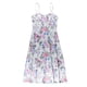 thumbnail image 5 of VISgogo Vestido de tirantes para mujer, vestido midi de verano con estampado de flores de corte bajo y tirantes finos para fiestas y vacaciones VISgogo  moda, 5 of 9