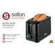 Salton Essentials - Grille-Pain Compact, Capacité de 2 Tranches, Noir – image 3 sur 3