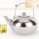 thumbnail image 4 of . Tetera De Metal Tradicional De Acero Inoxidable De 1,5 L., 4 of 6