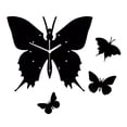 thumbnail image 3 of Reloj de Pared BLESIY Decorativo Negro con Mariposa 30cm Silencioso, 3 of 8