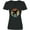 AB-Black, variant on Inktastic Airplane Pilot Vintage Sunset Women's V-Neck T-Shirt