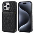 thumbnail image 2 of Compatible with iPhone 15 Pro max Wallet Case for Women Crossbody Phone Case PU Leather Zipper Handbag Wrist Strap Cover Credit Card Holder,for Apple 15 Pro,Cell Phone Cases, 2 of 8