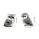 thumbnail image 3 of ColoMX 2 piezas de búho de peluche de aventura, juguete de búho de peluche, decoración de habitación para niños y niñas, regalo para niños y mujeres, color gris, 3 of 8