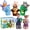 Farm Friends, variant on Joyfy 6Pcs Kids Hand Puppet with Mouth, Toddler Animal Plush Toy Includes Elephant,Monkey,Bear,Lion,Giraffe and Raccoon,for Show Theater, Christmas Birthday Gifts, Halloween Special Gifts