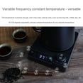 thumbnail image 2 of 1L Electric Gooseneck Kettle Teapot with Stainless Steel Inner Liner and Cover, Hot Water Boiler Heater Black US Plug, 2 of 5
