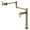 Antique Brass, variant on Kingston Brass KS4708CML Manhattan Deck Mount Pot Filler Faucet, Brushed Nickel