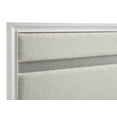 thumbnail image 5 of Miranda 54-inch Upholstered Twin Panel Bed White, 5 of 9