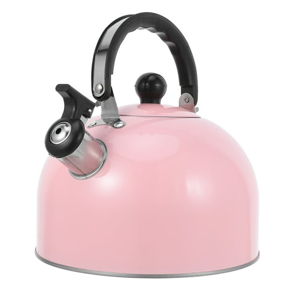 TABLZONE Tea Kettle Stovetop Modern Pink 1Pack