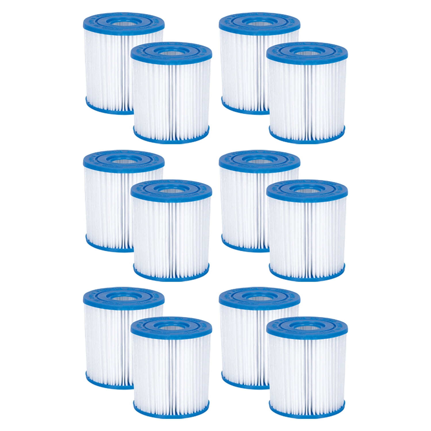 6 Pack Details about   Summer Waves P57000302 Replacement Type B Pool and Spa Filter Cartridge 