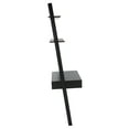 thumbnail image 3 of SAFAVIEH Kamy Rustic Retro 2 Shelf Leaning Desk, Black, 3 of 10