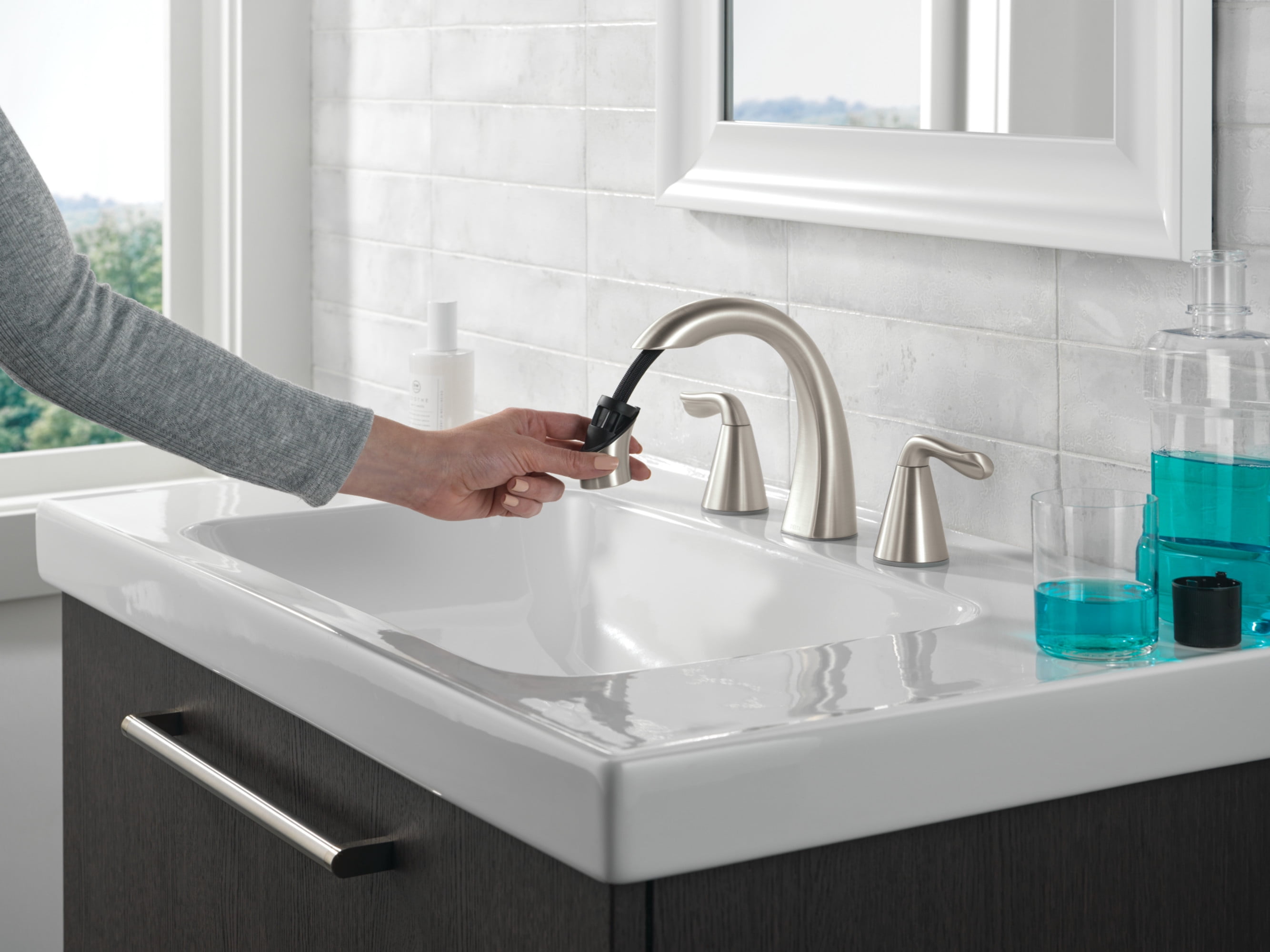 Delta 35840LF-PD Arvo 1.2 GPM Widespread Bathroom Faucet - Chrome