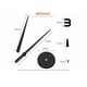 thumbnail image 4 of Pared Sala Grande 3d Diy Utilisimo Rayas Y Números Reloj Xtellar negro, 4 of 4