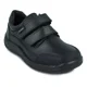 thumbnail image 2 of Zapato Escolar Audaz De Piel Negro Niño Casual, 2 of 5