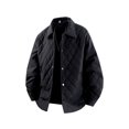 thumbnail image 2 of Under 10 dollars! Mens Winter Padding Jacket Lightweight Men's Casure Coat Quilting Classic Paded Rib Collar Bomber Mens Qulited Jackets, 2 of 7
