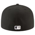 thumbnail image 4 of Men's-New Era  Black Chicago White Sox 125th Anniversary 59FIFTY Fitted Hat, 4 of 5