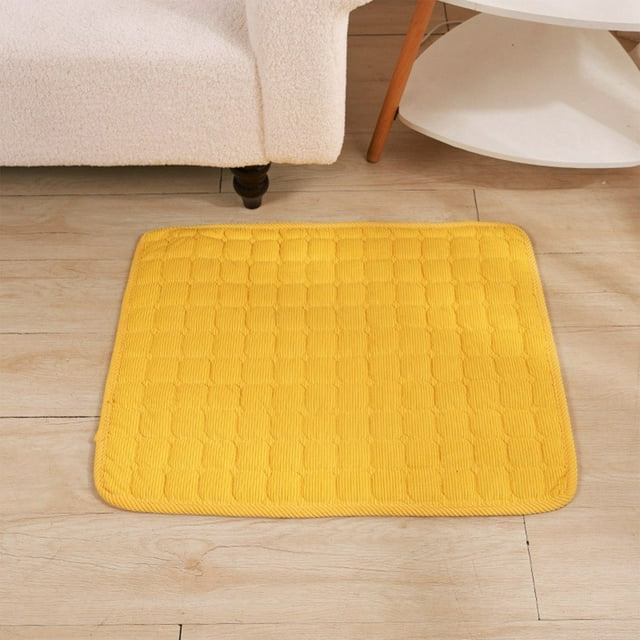 TopLLC Tapis pour Animaux de Compagnie Chaud et Confortable Lavable en Velours Côtelé