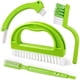 thumbnail image 1 of Bone Green Limpiador de lechada para azulejos 4 en 1, con cerdas de nailon, para el hogar, baño y cocina, mostrador, piso, bañera, azulejos, tablero de llaves, riel de puertas y ventanas, 1 of 5