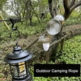 thumbnail image 3 of BLEEUS Camping Clothesline Windproof Hanging Rope For Home Picnic Hiking Black, 3 of 10