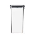 thumbnail image 2 of Square Transparent Airtight Jar Food Storage Container for Kitchen Grain Snack Dried Fruit Keep Fresh, D, 2 of 9